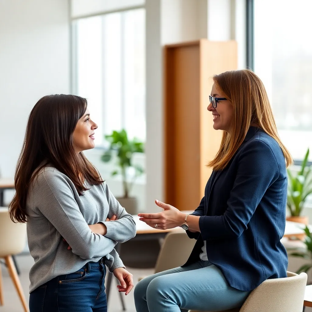 Feedbackgesprek tussen Nederlandse collega's