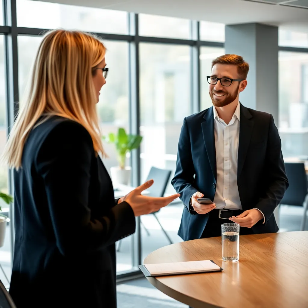 Effectieve vergadering in Nederlands kantoor