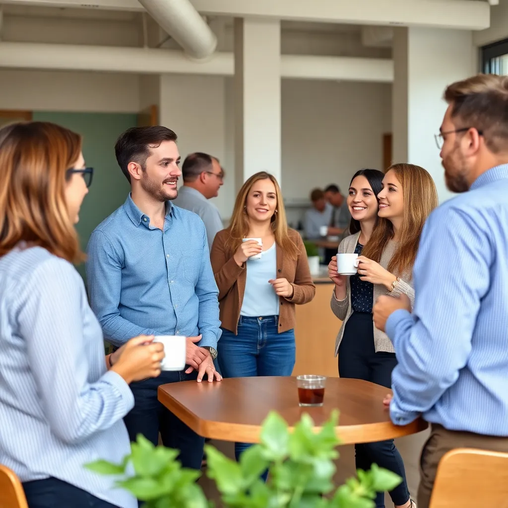 Informele netwerkmogelijkheden op Nederlandse werkplek