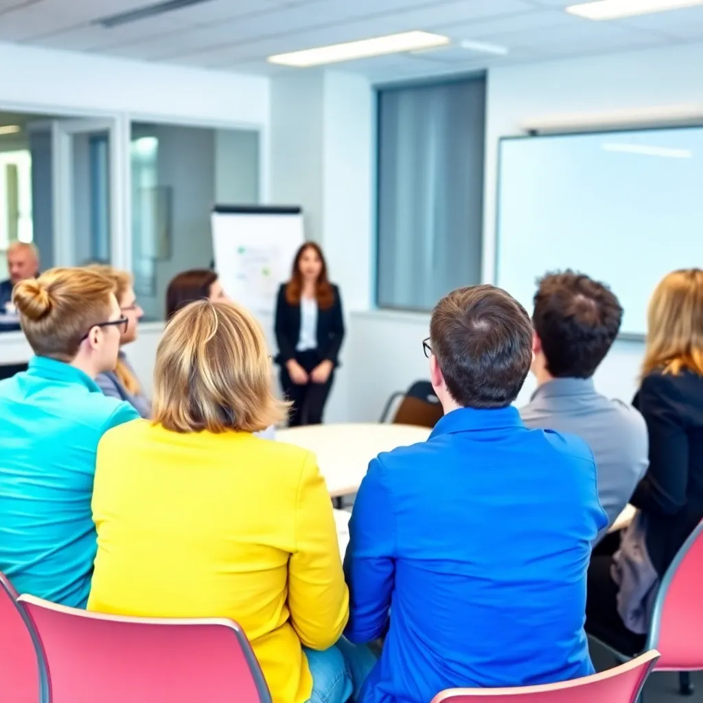 Diverse groep professionals in Nederlandse kantooromgeving
